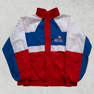 VINTAGE 90s Hockey Team Sportswear Jacket Size Small